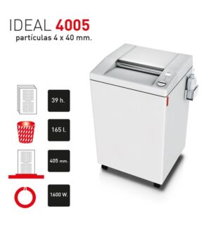 DESTRUCTORA IDEAL 4005 CC (4X40)