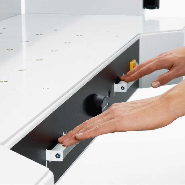 GUILLOTINA IDEAL 7260 MESA DE AIRE - Imagen 7