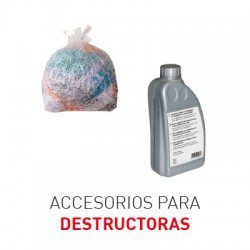 Accesorios y Consumibles para Destructoras