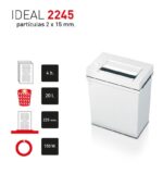 DESTRUCTORA IDEAL 2245 CC (2X15)