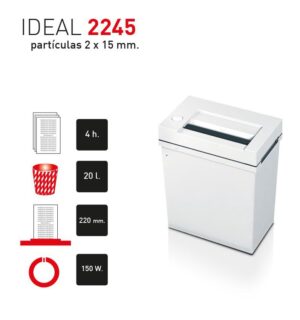 DESTRUCTORA IDEAL 2245 CC (2X15)
