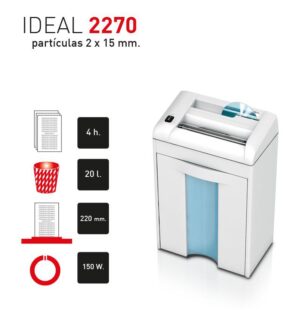 DESTRUCTORA IDEAL 2270 CC (2X15)