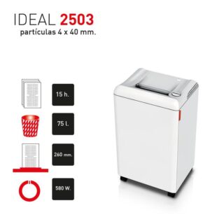 DESTRUCTORA IDEAL 2503 CC (4X40)