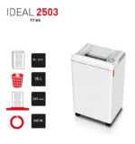 DESTRUCTORA IDEAL 2503 Tiras 4mm