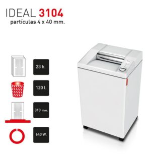 DESTRUCTORA IDEAL 3104 CC (4X40)