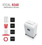 DESTRUCTORA IDEAL 8260 CC SHREDCAT